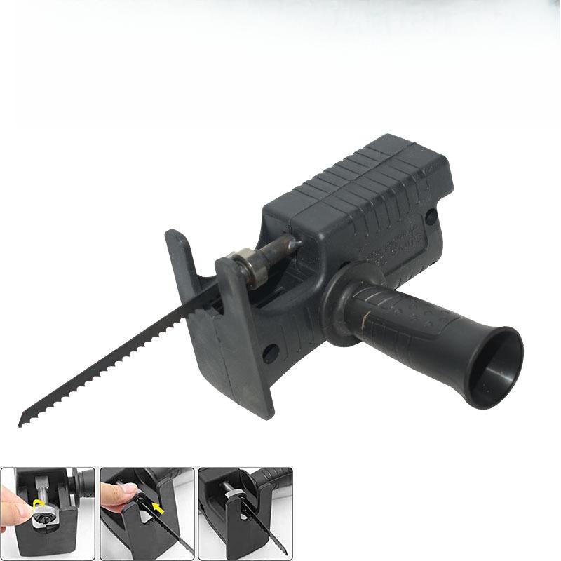 Drill Conversion for Chainsaw/Miter Saw — Handheld Drill to Electric Chainsaw Adapter, Reciprocating Saw Conversion Head