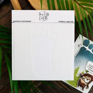 Stencil | Bigfoot Footprint
