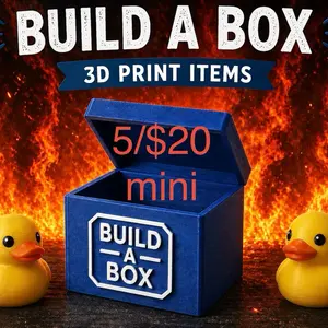 Mini 5/20 - 3D Printed Figurines with Unique Designs