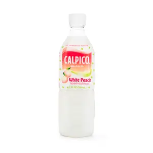 Calpico Non-Carbonated Soft Drink, White Peach Flavor 16.9 oz