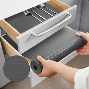 Kitchen Cabinet Shelf Liner, Non-adhesive Waterproof & Oil-proof Cabinet Liner, Drawer Mat, Home Care Supplies for Kitchen Bathroom Dresser Cupboard