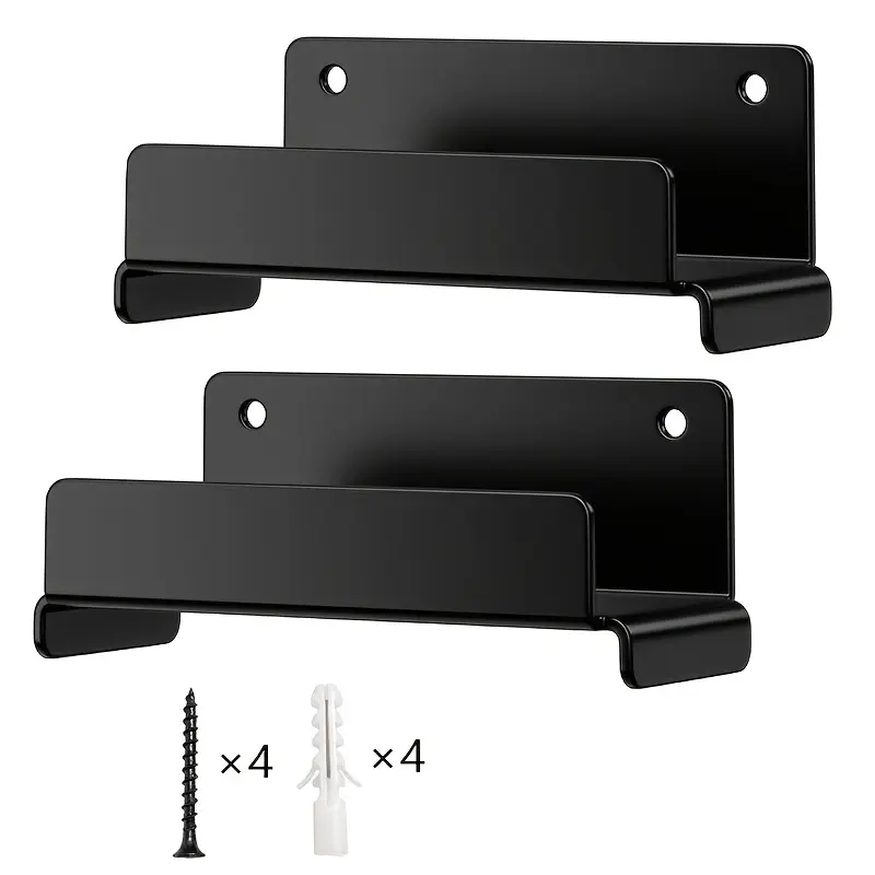 Wall-Mounted Ladder Hook, Heavy Duty Hooks, Storage Hanger for Ladders, Chairs, Outdoor Furniture, Multi-Section and Telescopic Ladders, Garage Organization