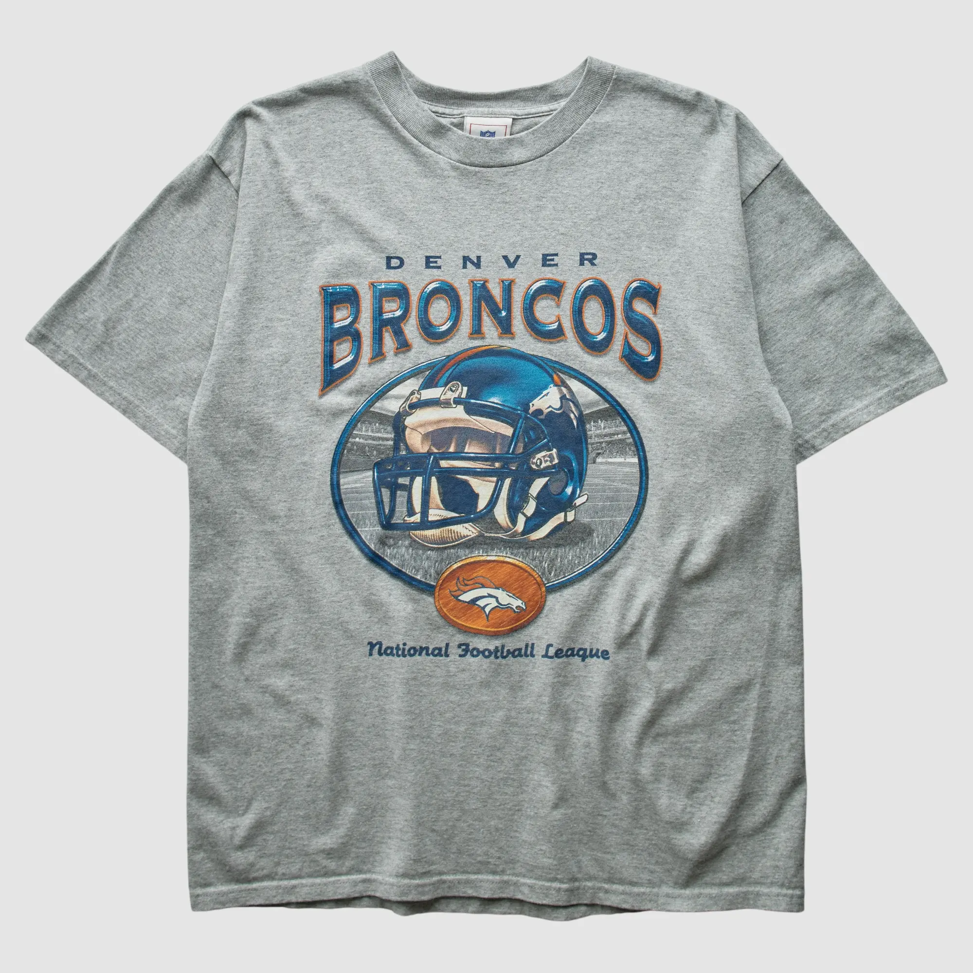 Denver Broncos 2000s T-Shirt - Gray - M