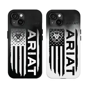 [HOT] Vintage American Flag Bear Shield Tough Phone Case – Shockproof Protective Cover for iPhone 17/16/15/14