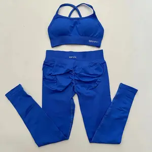 DFYNG Dynamic Set - Red Leggings & Backless Sports Bra for Performance and Style - Activewear Goals - Fitness Fashion - Workout Ready