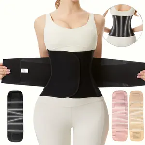 Women Waist Trainer Belt Waist Cincher Trimmer Ab Belt Tummy Faja Control Body Shaper with Triple Wrap Shapewear