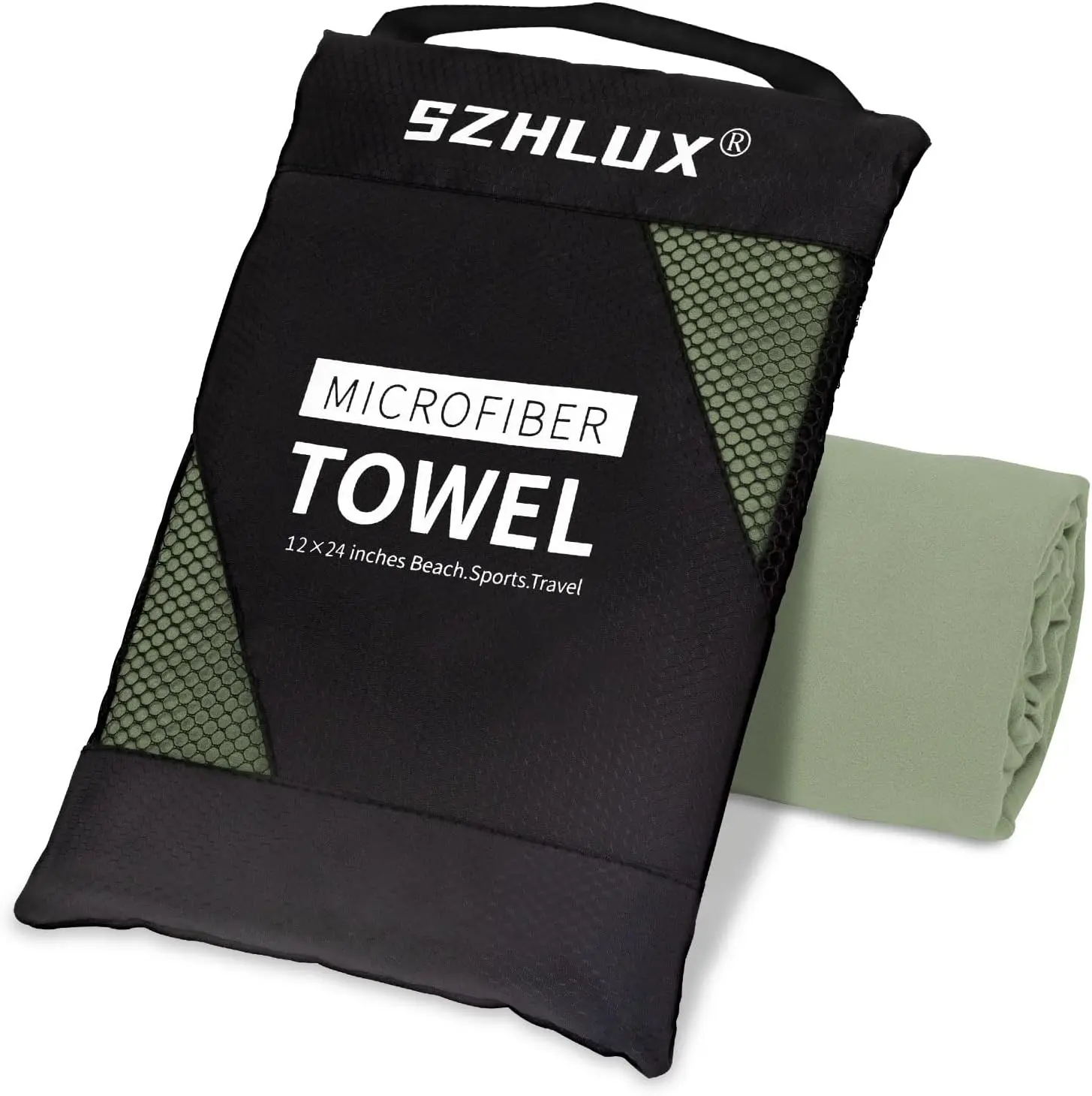 Microfiber Towel, Perfect Quick Dry Travel Sports Camping Towel, Fast Drying Lightweight Ultra Compact For Backpacking, Gym, Beach, Swimming, Yoga