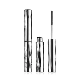 Fiber Mascara 4D Silk Fiber Eyelash Extension Waterproof Long Lasting Curling Lengthening Thickening No Smudge Silicone Brush for Women