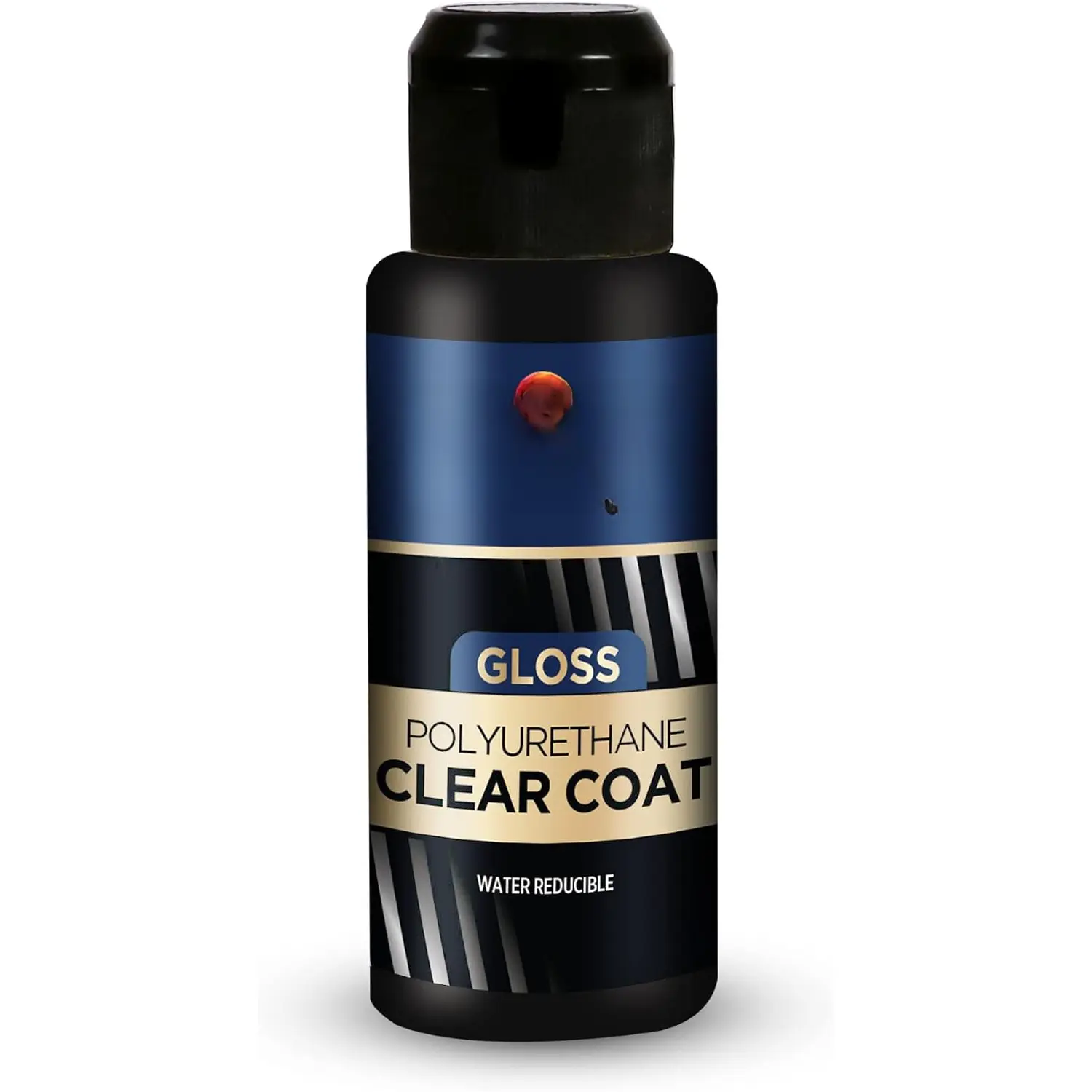 3.4 Fl Oz Polyurethane Clear Coat for Furniture, Paintings, Water-Based Professional Varnish (Gloss)