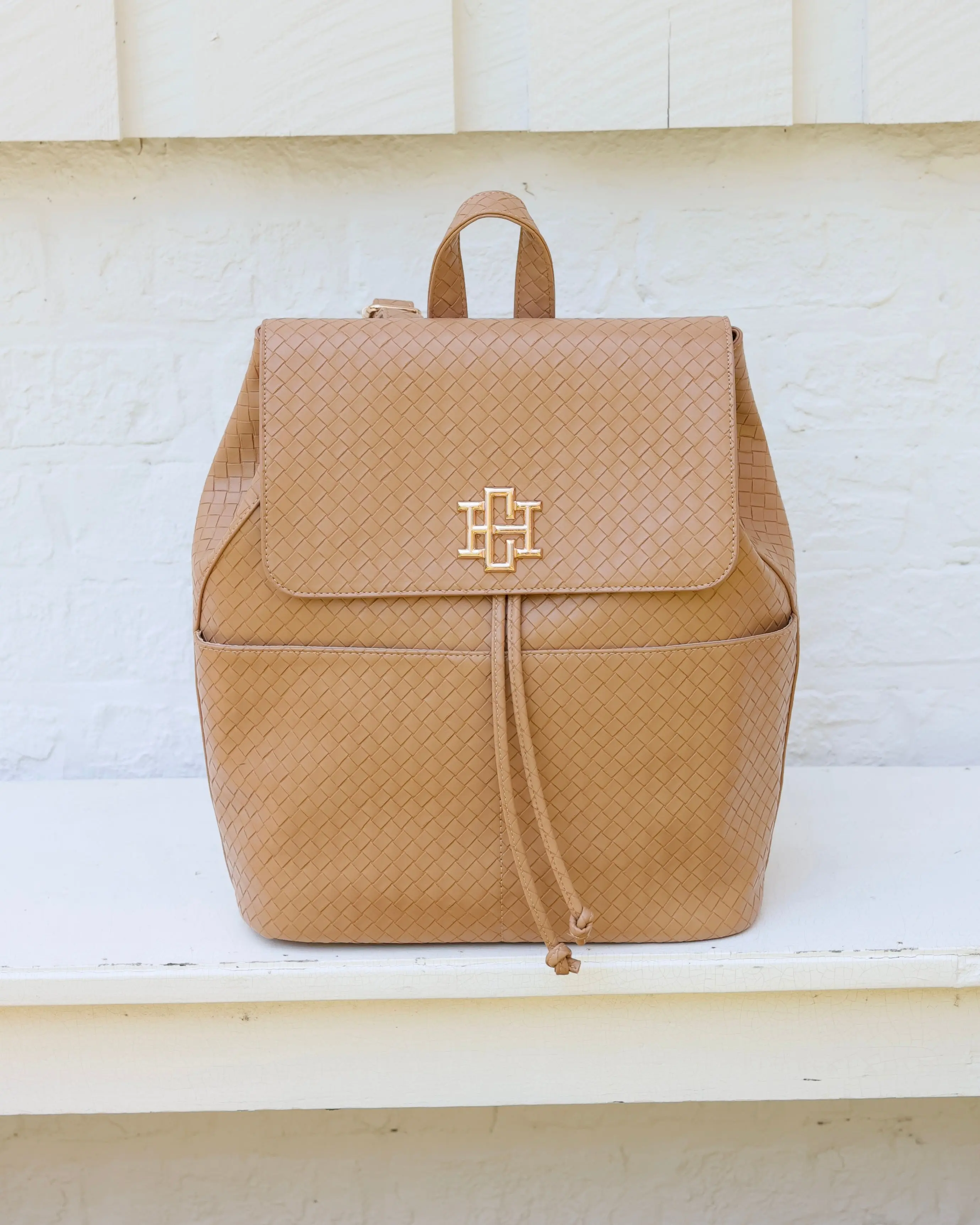 Bennett Backpack Woven Tan