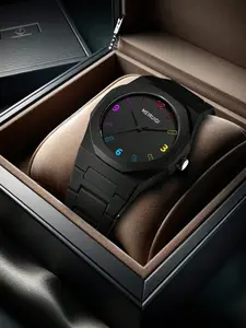 A new waterproof niche fashion student casual and simple temperament gift quartz watch for men Casual Trendy Wristwatch