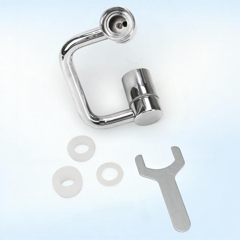 1080° Swivel Faucet Extender – U-Shaped 360° Rotating Tap Attachment with Dual Spray Modes, Universal Adjustable Extension for Bathroom & Kitchen Sink, Hand Hair Face Washing cloth diaper