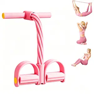 Portable Pedal Elastic Puller, Full Body Movement Stretch Band, Home Daily Exercise Gear