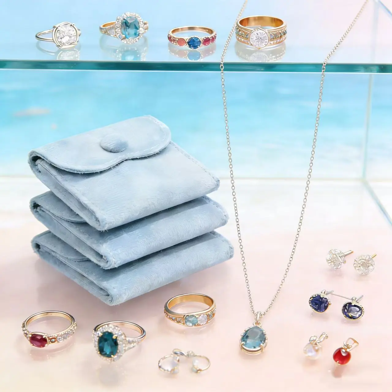 Glowup shop jewelry bags/rings/bracelets/earrings/necklaces - - -Open in live