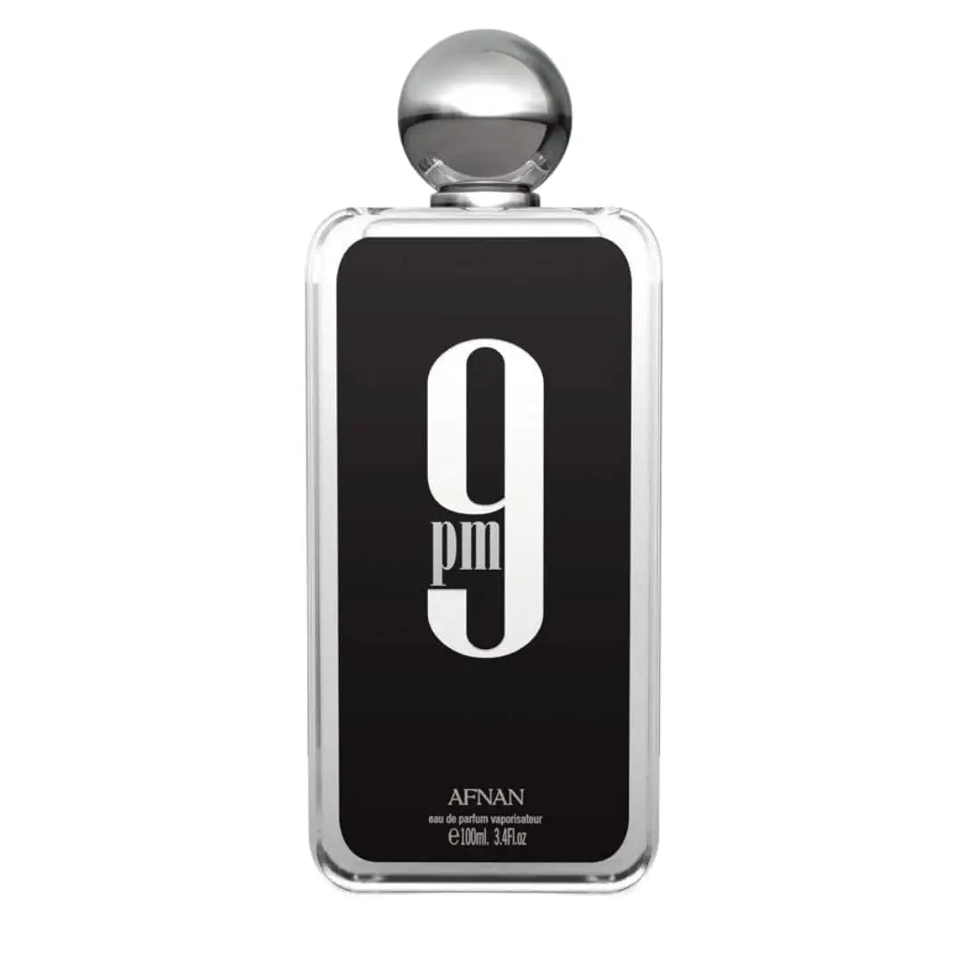 Afnan 9PM Men's EDP, 100ML Men's Cologne, Amber-Vanilla Unique Blend Fragrance That Starts With A, Long-Lasting Freshness Perfume