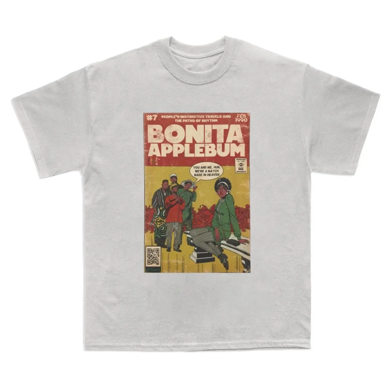 Bonita Applebum T-shirt, Unisex Graphic Tee, Gift For Men Women, Soft Touch, Feels Like a Favorite, Made to Last, Durable Quality