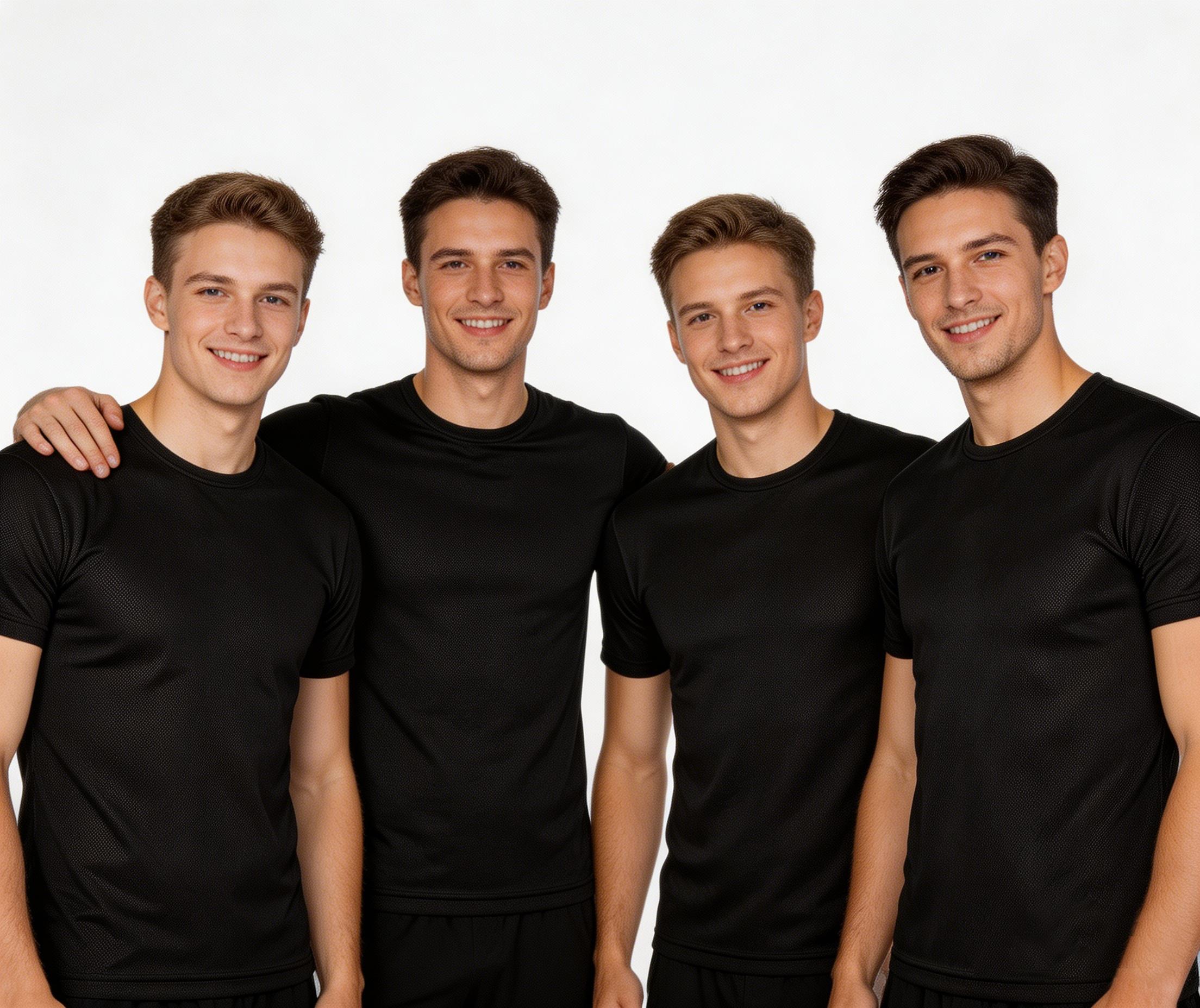 DGlink High-Quality White T-Shirt Quick-Drying Breathable Sweat-Absorbing Short-Sleeved Sports Training Wear for Fitness & Home Wear Team uniforms, employee uniforms, training uniforms