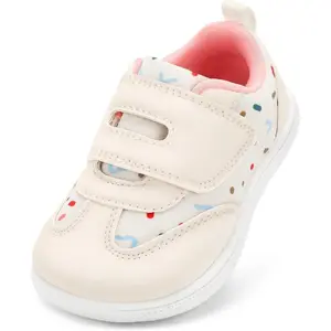 L-AE071  Wide Toe Box Toddler Shoes Zero Drop Boys Girls Barefoot Shoe Non-Slip Little Kids Sneakers for First Walking