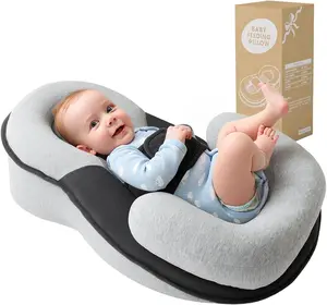 Baby Lounger Pillow for Infant Support Cushion Reflux Breastfeeding Pillow, Bottle Feeding, Tummy Time