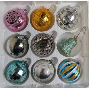 Reflective Shatterproof Vintage Christmas Ornaments