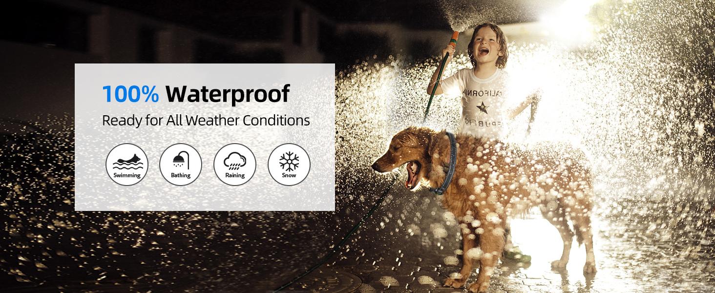 Dog Bark Collar, Rechargeable Smart Collar, Anti Barking Training Collar with 5 Adjustable Sensitivity Beep Vibration, Bark Collar for Large Medium Small Dogs (Black)