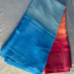 Pure Shiffon Alia Bhatt Ombre Indian Saree