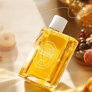 Trendy Caramel Gourmand Vanilla Scented Women's Perfume Body Spray, Unique High-End Long-Lasting Fragrance, Subtle Non-Irritating Aroma