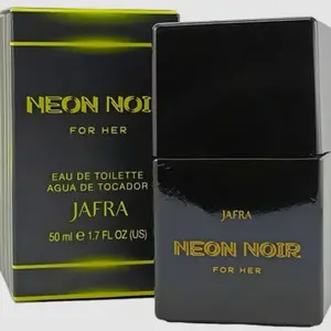 Jafra Neon Noir 1.7 fl oz for Her in glass bottle and box
