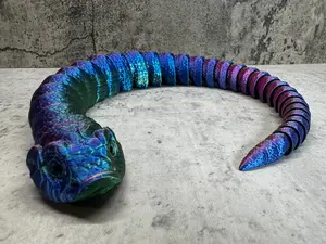 3D Printed Articulated Hognose Snake / Fidget Toy