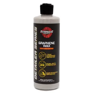 Renegade Products | Graphene + Ceramic Wax - Long-Lasting Protective Wax for Vehicles with UV Protection, Scratch Prevention & Gloss Finish