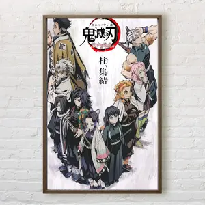 Anime Demon Slayer Poster - All Hashira Poster