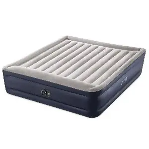 Intex King Air Mattress, Dura-Beam Plus 16.5" Inflatable Bed with Built-in Pump
