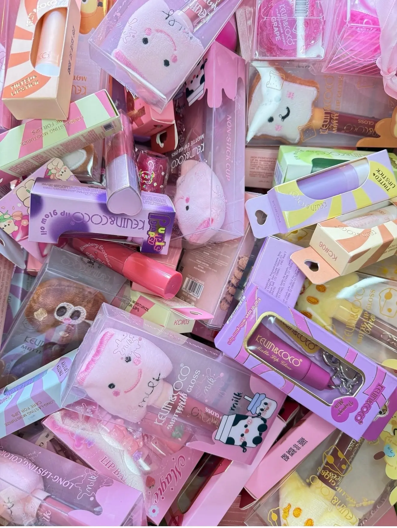 Kawaii Lip Gloss Sets- Pick 20 Lip Products on TikTok Live Only!