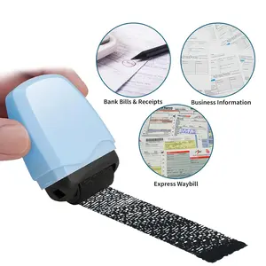 #SummerVibes Identity Protection Roller Stamp Identity Theft, Confidential, Privacy Roller Stamp Information Blocker for ID Account Data Address Security