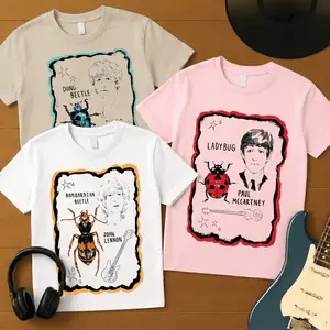 [COLLECTION] Retro Vintage Beatles V1 T-Shirt, Beatles Band Graphic Shirt, Music Lover Shirt, Unisex Casual 100% Cotton, Gift for Him, Gift for Her, Menswear Womenswear Top.