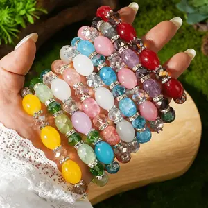 7pcs Bohemian Beaded Bracelets for Women & Men - Handmade Elastic Stackable Wristbands with Multicolor Beads, Vintage Jewelry Suitable for Party, Daily Wear, Gift, Elastic Suitable for Party, Daily Wear & Gift