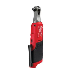 Milwaukee M12 FUEL 12-Volt Lithium-Ion Brushless Cordless High Speed 3/8 in. Ratchet Tool-Only with LED Light & On-Board Fuel Gauge