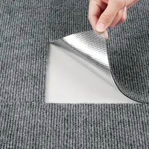 30 Pcs Self-adhesive Carpet Tiles Peel And Stick, Squares Carpet Floor Tile 12" X 12", Soft Padded Carpet Tiles, Self Adhesive Carpet For Kitchen Bedrooms Indoor Outdoor