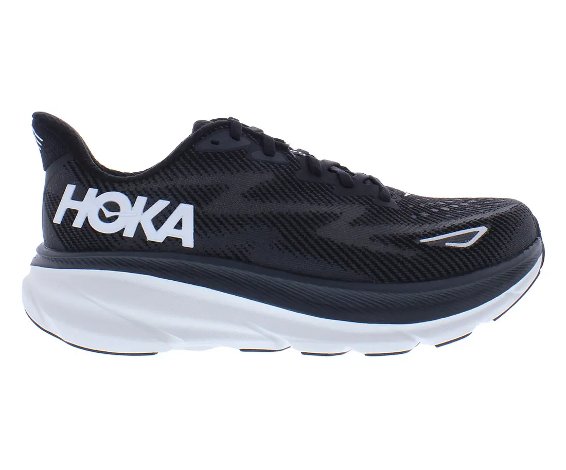 Women's HOKA Clifton 9 Running Sports Footwear, Sporty Running Shoes with Impact Softening, Lightweight Sole
