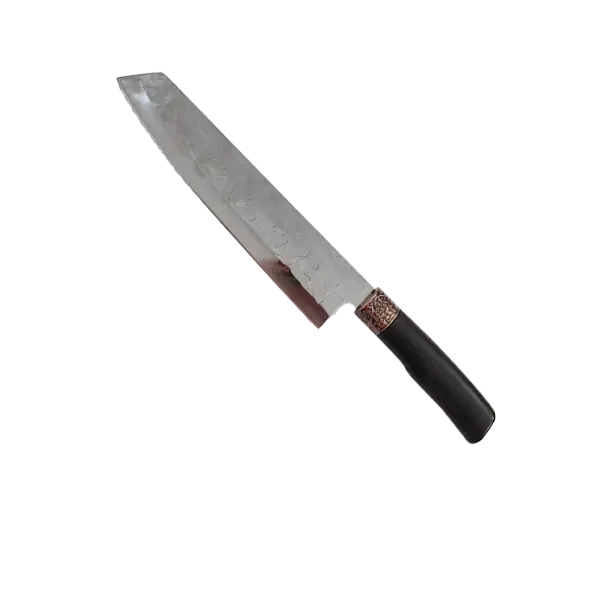 Handmade Forged Steel Butcher Knife Wooden Handle Cutting Knives Cutting Cleaver Chef Knife