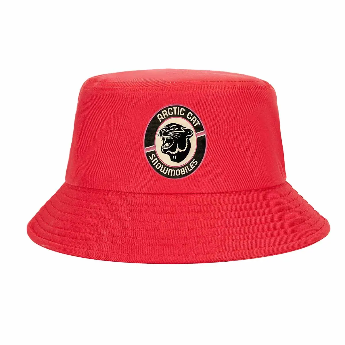 Arctic Cat snowmobiles logo with panther image Hip-hop Hat Outdoor Adjustable Casual Hat Sports and leisure outdoor fisherman hat
