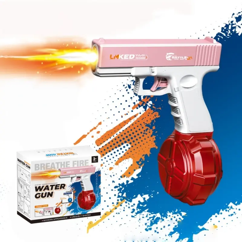 Portable Automatic Electric Water Gun, Handheld Pulse Water Gun, Outdoor Beach Pool Toy, Teen Birthday Gift, Summer Party Toy, Water Blasters