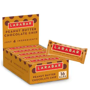 Larabar Peanut Butter Chocolate Chip, Gluten Free Fruit & Nut Bar, 16 Ct
