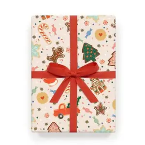 Christmas Cookies Wrapping Sheets