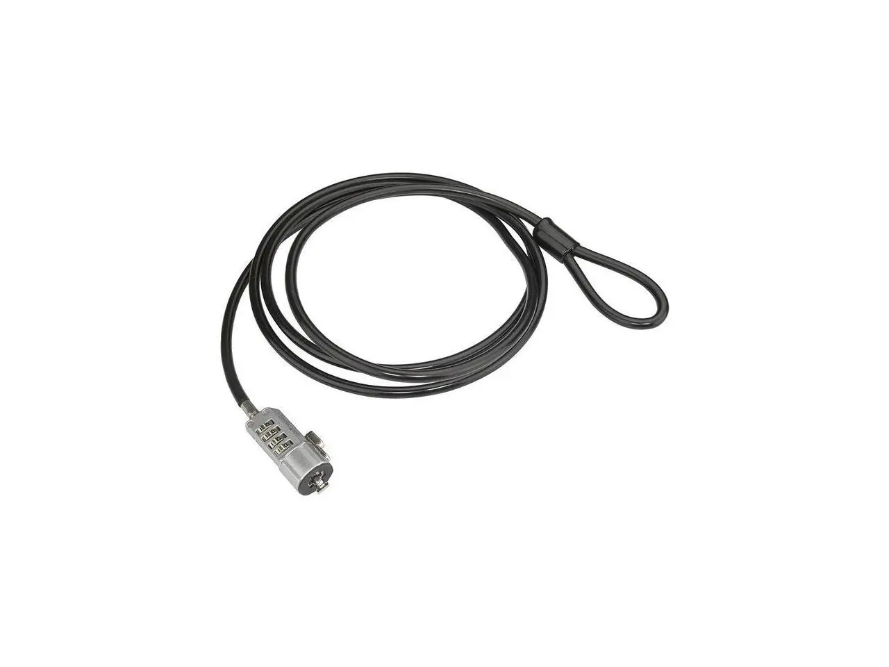4XEM Laptop Combination Lock 6' Black