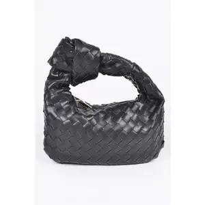 Braided Top Knot Clutch Bag