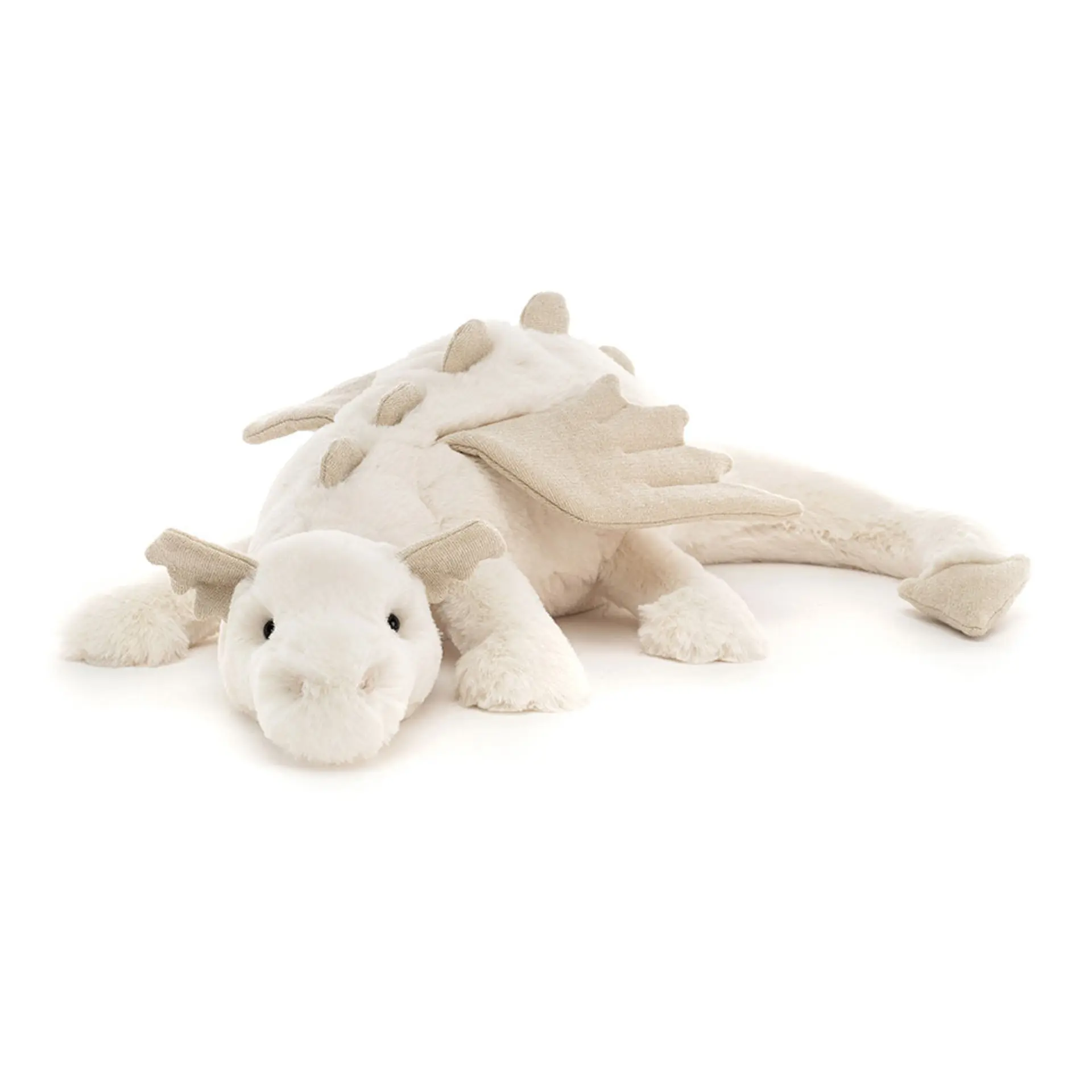Jellycat White Dragon RARE Stunning Cute Toys Medium Plush Toys