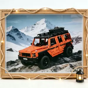 2026 Must-Have 2891PCS Benz G 500 Off-Road Blocks - 42177 Compatible | Technic Professional Vehicle Model Birthday Gift