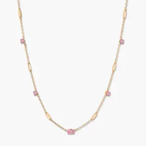 Brenna Birthstone Necklace