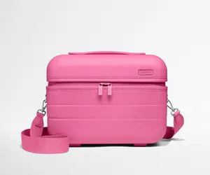 The Train Case in Island Pink